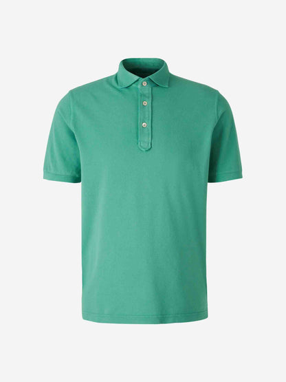 Outlet online Santa Eulalia Hombre Polo Liso Algodón color Verde Menta sku 552-001559 07 - Foto 1