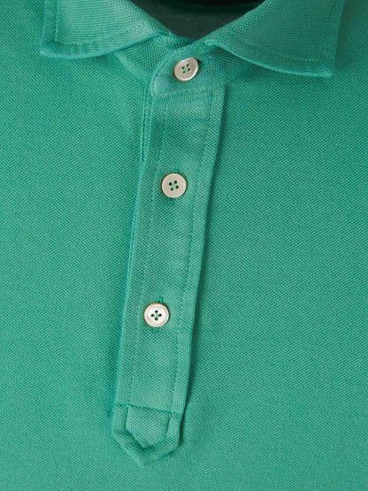 Outlet online Santa Eulalia Hombre Polo Liso Algodón color Verde Menta sku 552-001559 07 - Foto 3