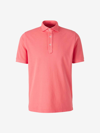 Outlet online Santa Eulalia Hombre Polo Liso Algodón color Salmón sku 552-001559 09 - Foto 1