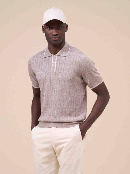 Fedeli Hombre Barcelona Polo Bobby Irlanda color Marrón sku 552-001561 02 - Foto 4