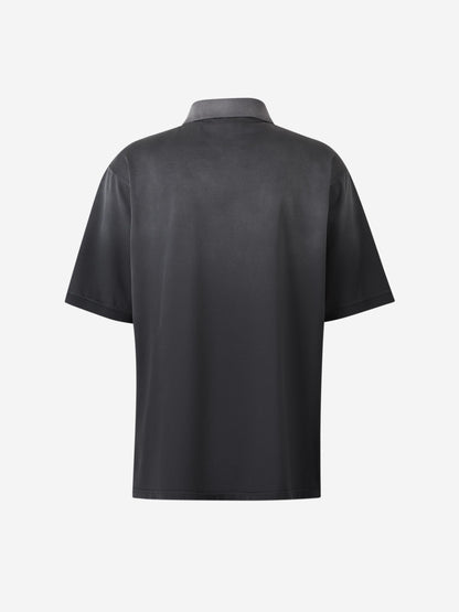 Outlet online Alexander McQueen Hombre Polo Logo Algodón color Negro sku 552-001562 01 - Foto 2