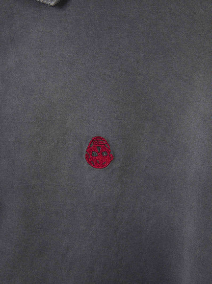 Outlet online Alexander McQueen Hombre Polo Logo Algodón color Negro sku 552-001562 01 - Foto 4