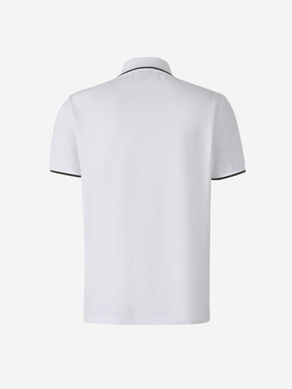 Jacob Cohën Hombre Barcelona Polo Logo Algodón color Blanco sku 552-001576 01 - Foto 2