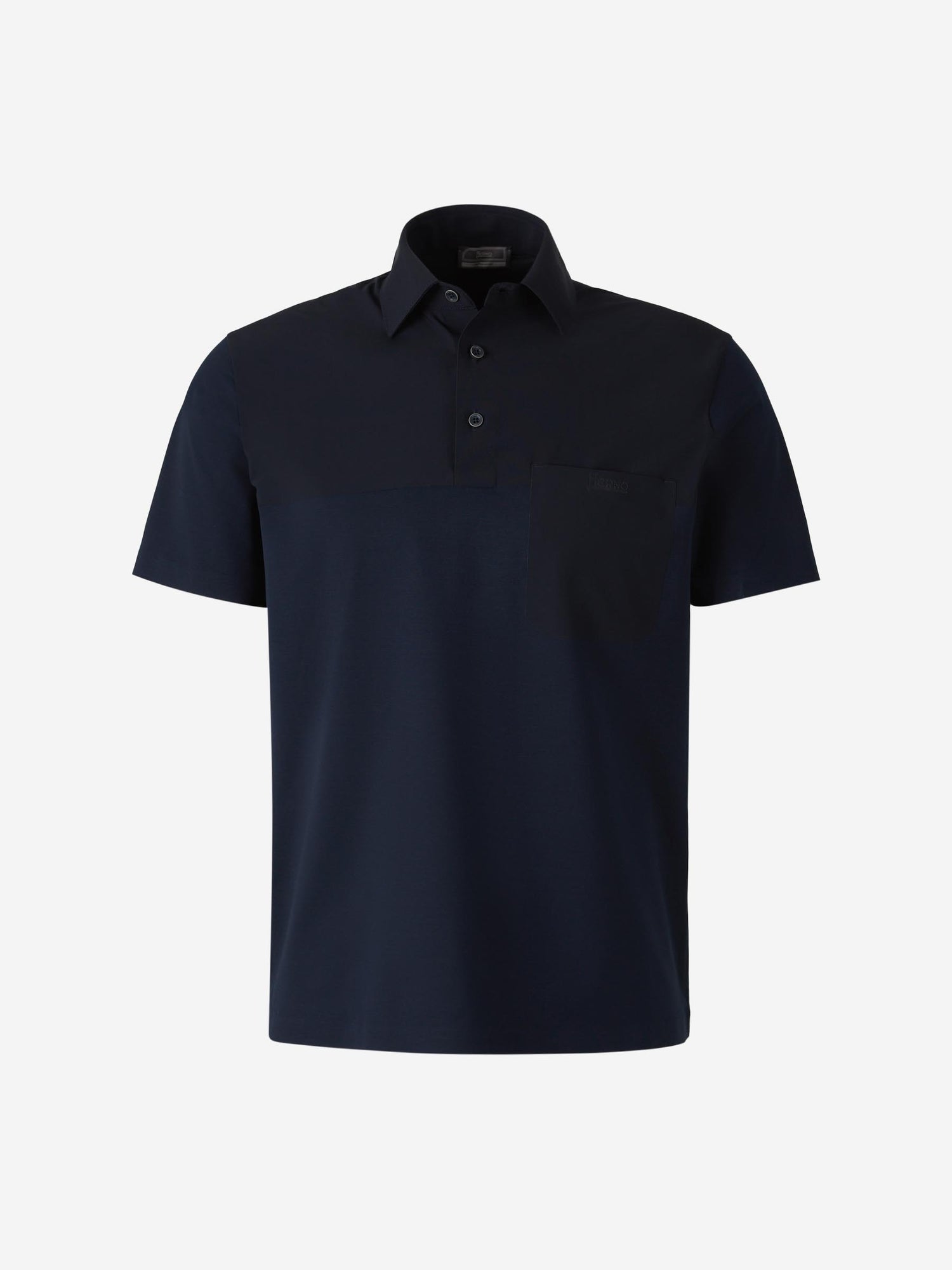 Outlet online Herno Hombre Polo Algodón Bolsillo color Azul Noche sku 552-001585 01 - Foto 1