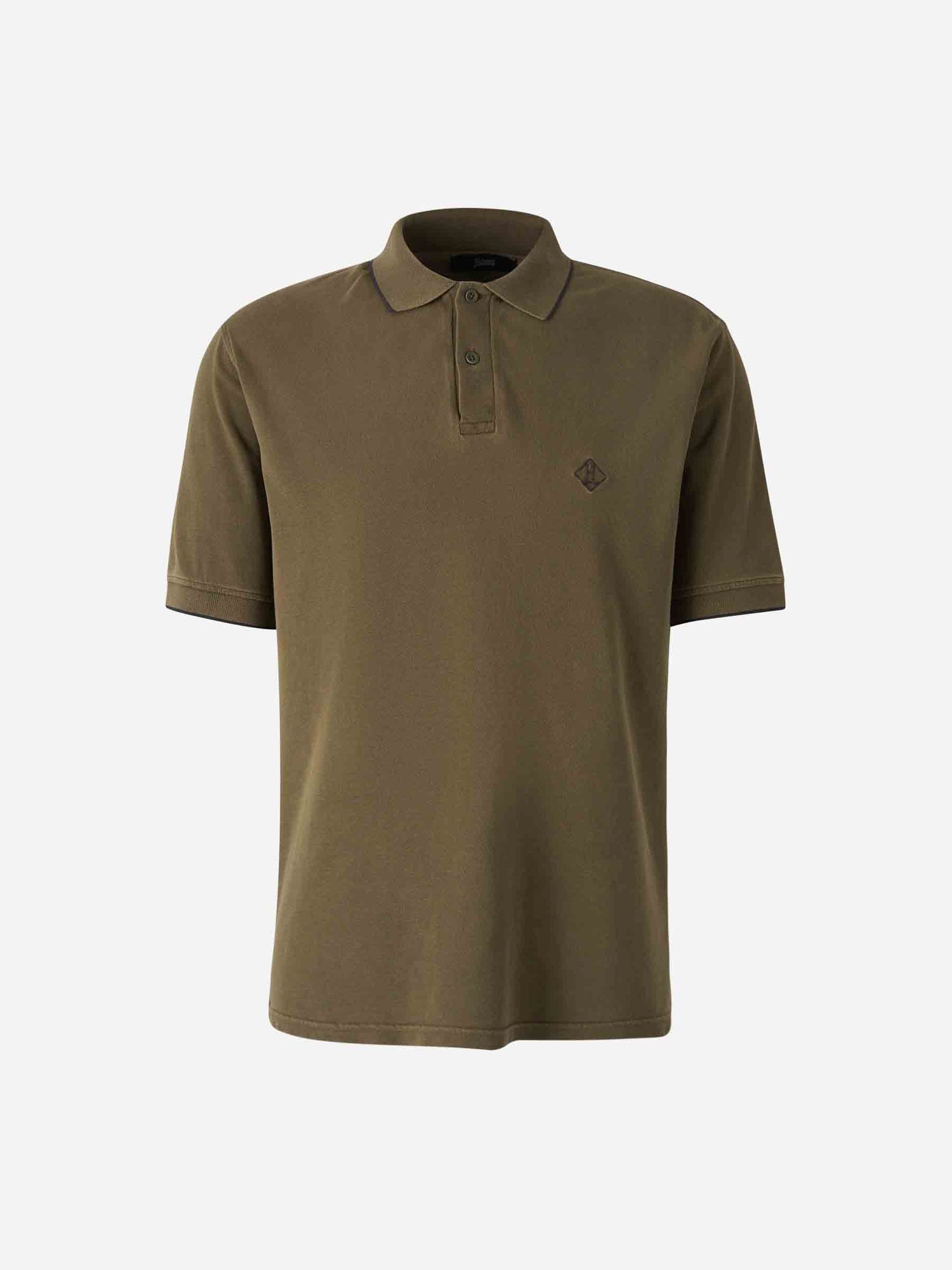 Outlet online Herno Hombre Polo Logo Bordado color Verde sku 552-001586 02 - Foto 1