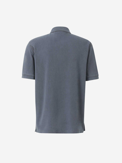 Outlet online Herno Hombre Polo Logo Bordado color Azul Marino sku 552-001586 03 - Foto 2