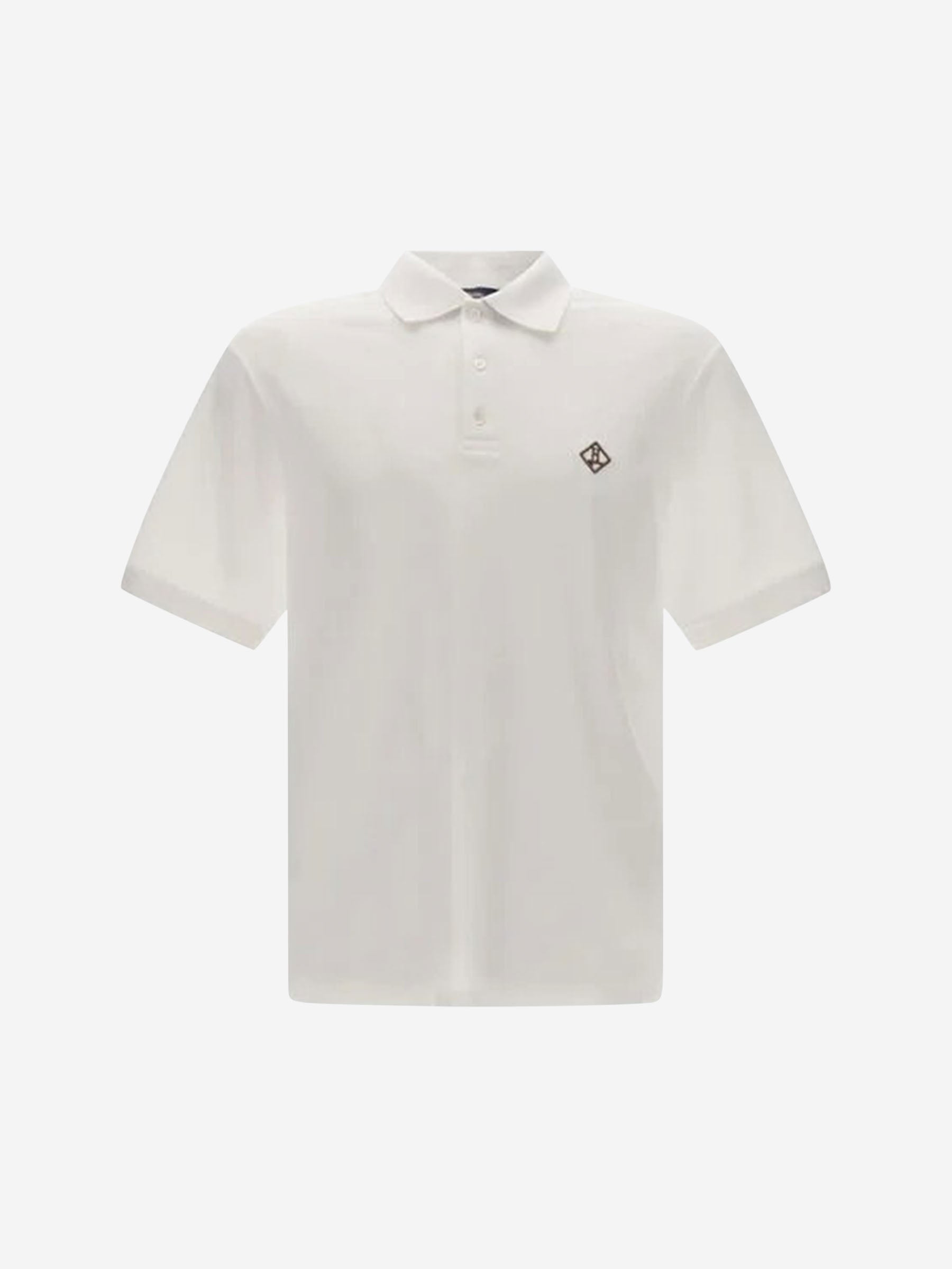 Outlet online Herno Hombre Polo Logo Piqué color Blanco sku 552-001587 01 - Foto 1