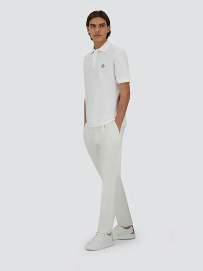 Outlet online Herno Hombre Polo Logo Piqué color Blanco sku 552-001587 01 - Foto 5