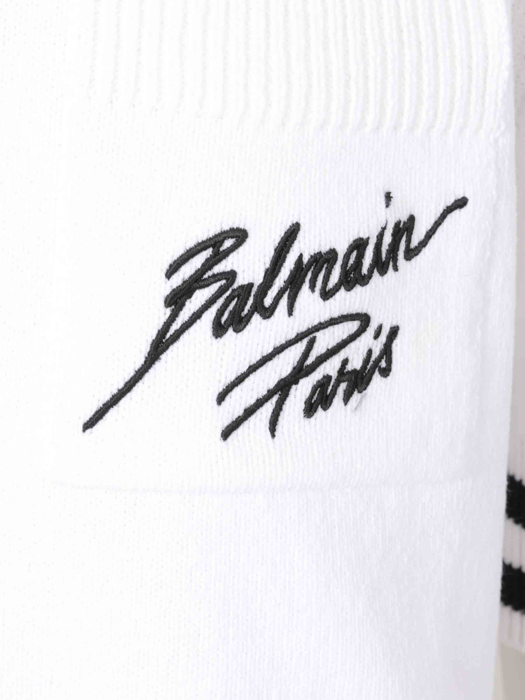Outlet online Balmain Hombre Polo Punto Tricot color Blanco sku 552-001589 01 - Foto 3