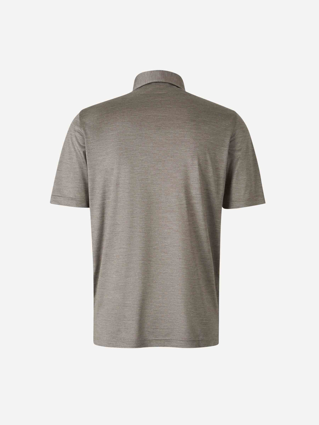 Outlet online Santa Eulalia Hombre Polo Liso Seda color Gris Piedra sku 552-001597 02 - Foto 2