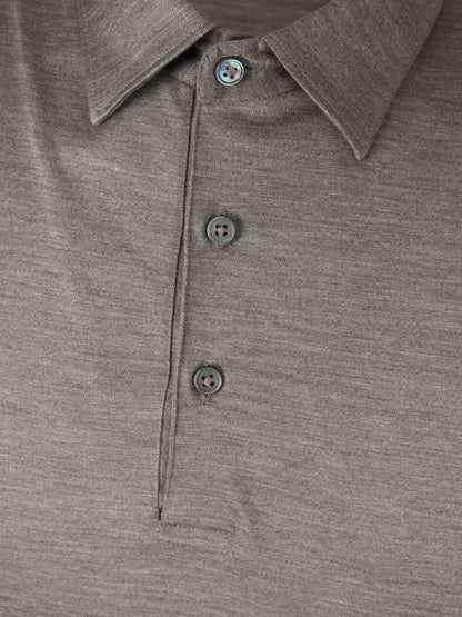 Outlet online Santa Eulalia Hombre Polo Liso Seda color Gris Piedra sku 552-001597 02 - Foto 3