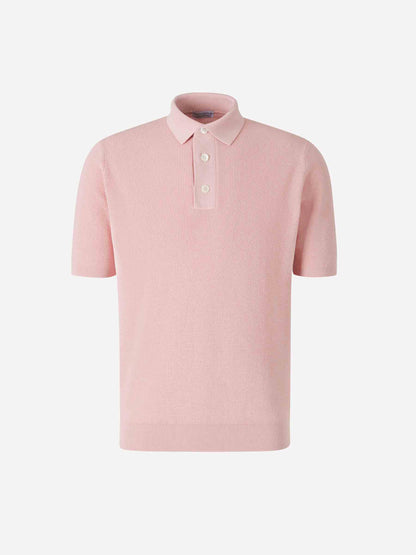 Outlet online Santa Eulalia Hombre Polo Punto Algodón color Rosa Palo sku 552-001603 03 - Foto 1