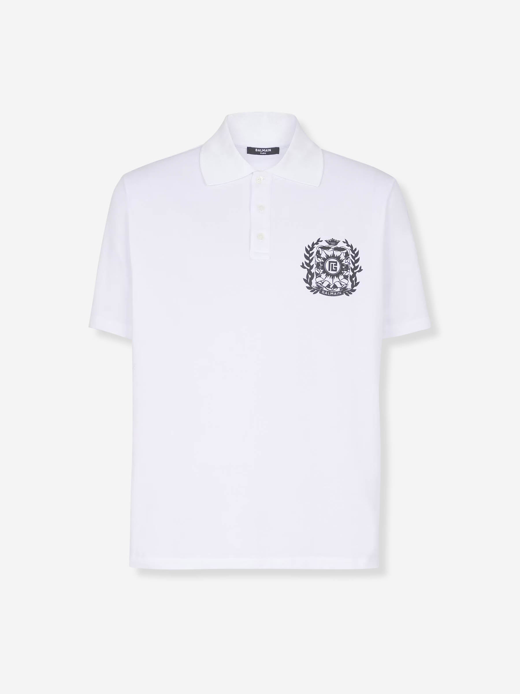 Outlet online Balmain Hombre Polo Logo Estampado color Azul Marino sku 552-001618 01 - Foto 1