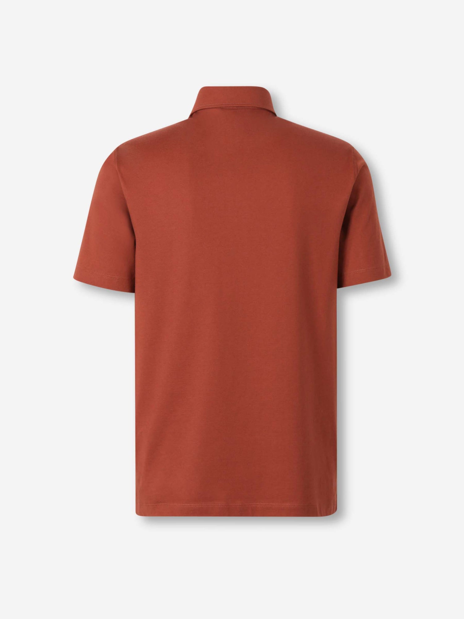 Outlet online Brioni Hombre Polo Jersey Cachemira color Terracota sku 552-001623 01 - Foto 2