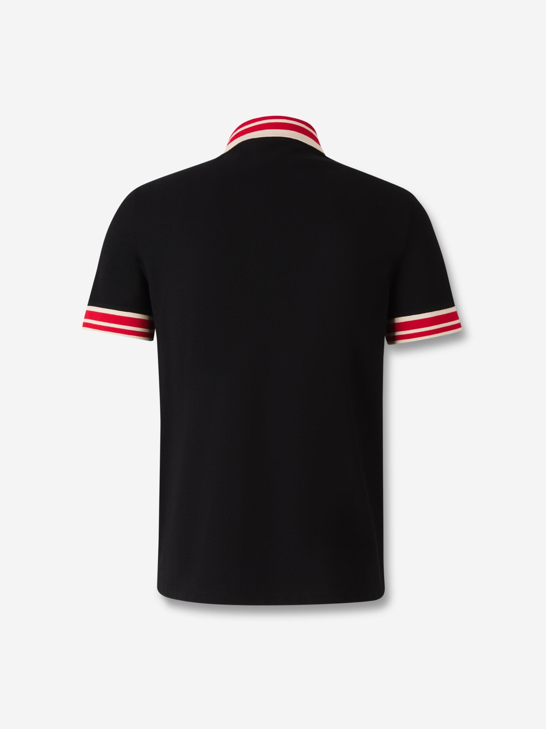 Outlet online Valentino Hombre Polo Parche VLogo color Negro sku 552-001630 01 - Foto 2