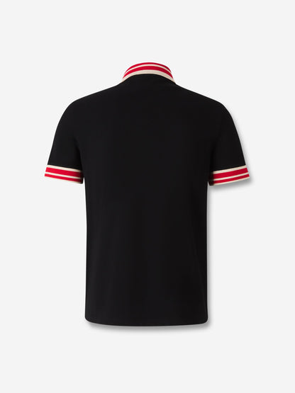 Outlet online Valentino Hombre Polo Parche VLogo color Negro sku 552-001630 01 - Foto 2