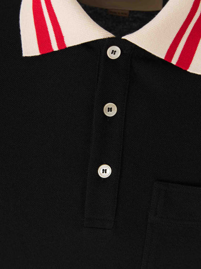 Outlet online Valentino Hombre Polo Parche VLogo color Negro sku 552-001630 01 - Foto 3