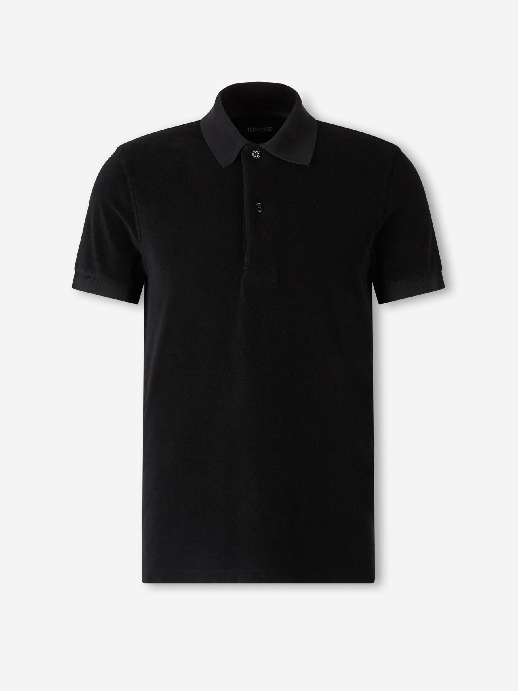 Outlet online Tom Ford Hombre Polo Manga Corta color Negro sku 552-001663 02 - Foto 1