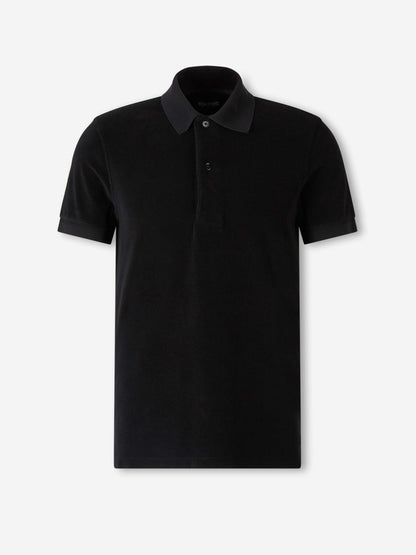 Outlet online Tom Ford Hombre Polo Manga Corta color Negro sku 552-001663 02 - Foto 1