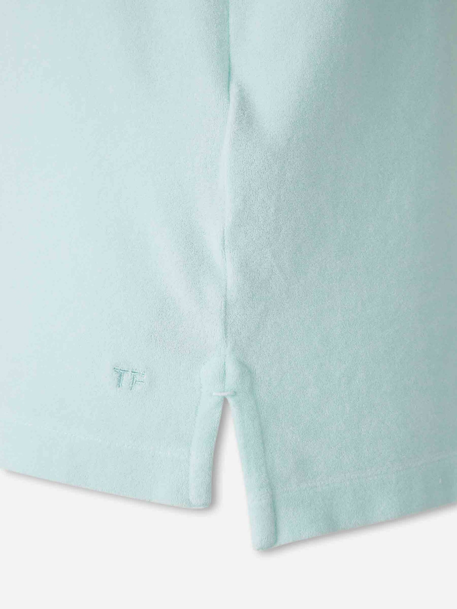 Outlet online Tom Ford Hombre Polo Manga Corta color Azul Celeste sku 552-001663 03 - Foto 4