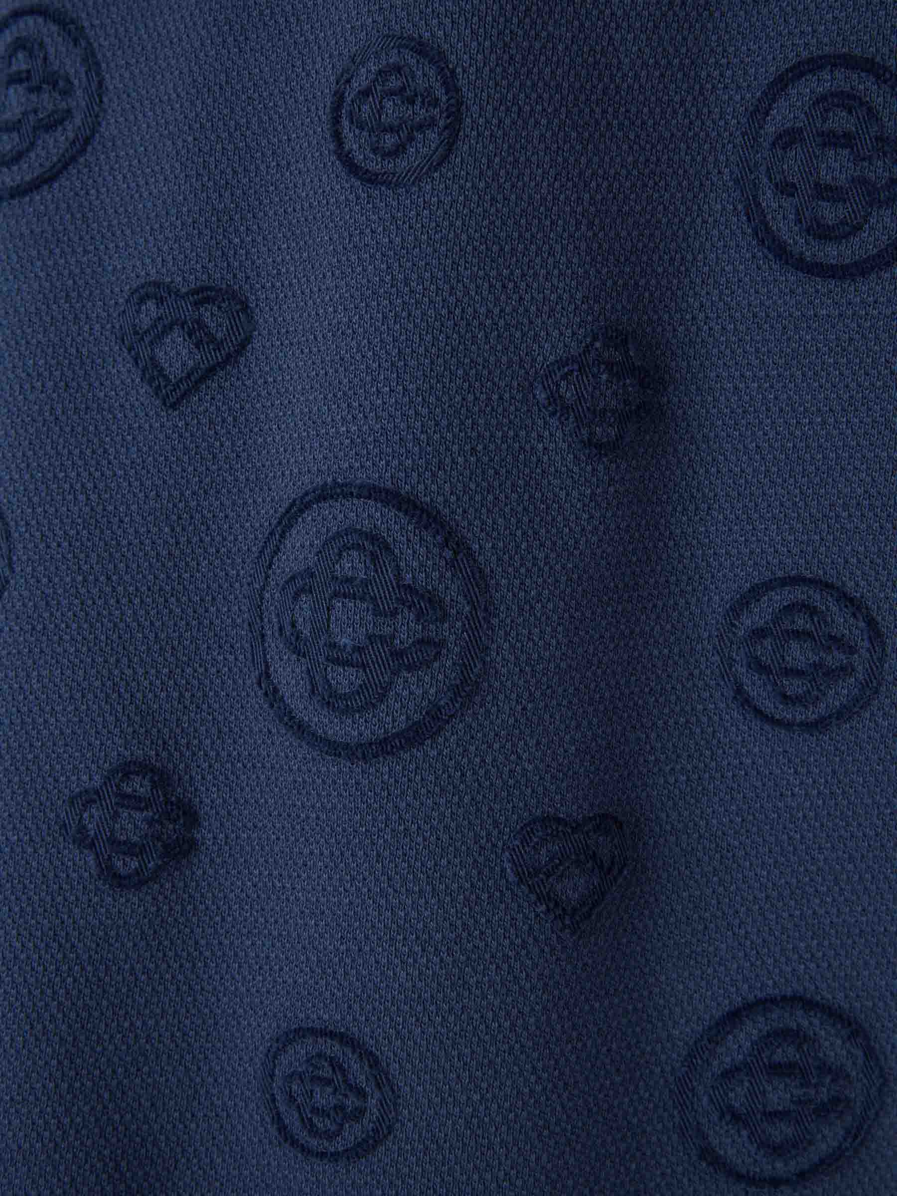 Casablanca Hombre Barcelona Polo Monograma color Azul Marino sku 552-001677 01 - Foto 4