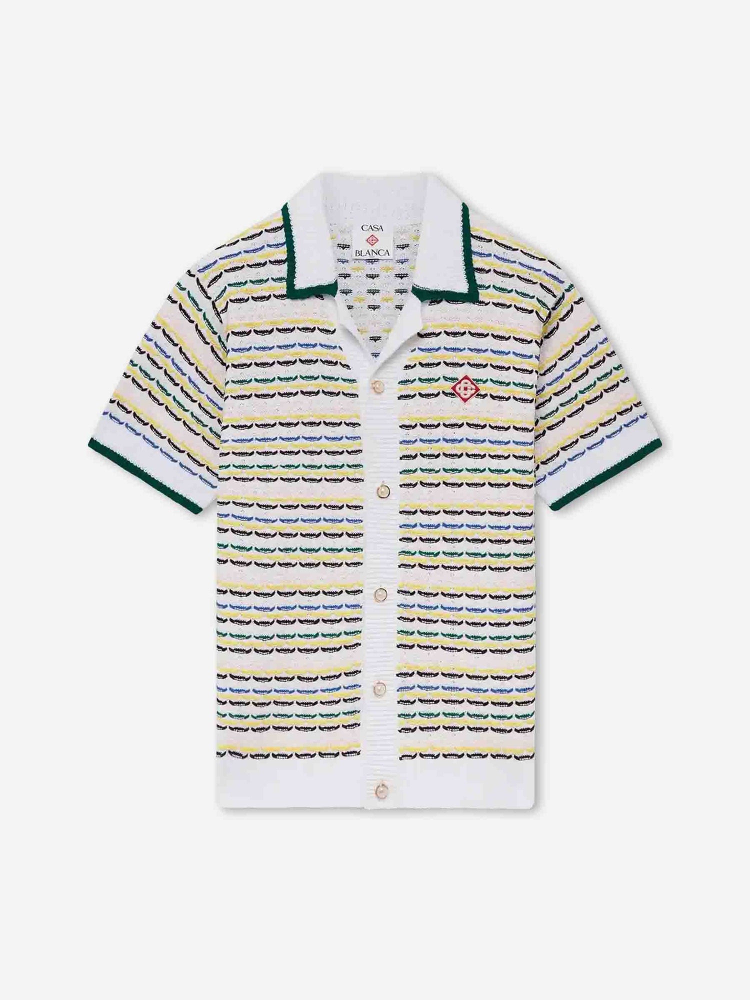 Outlet online Casablanca Hombre Polo Punto Calado color Multicolor sku 552-001679 01 - Foto 1