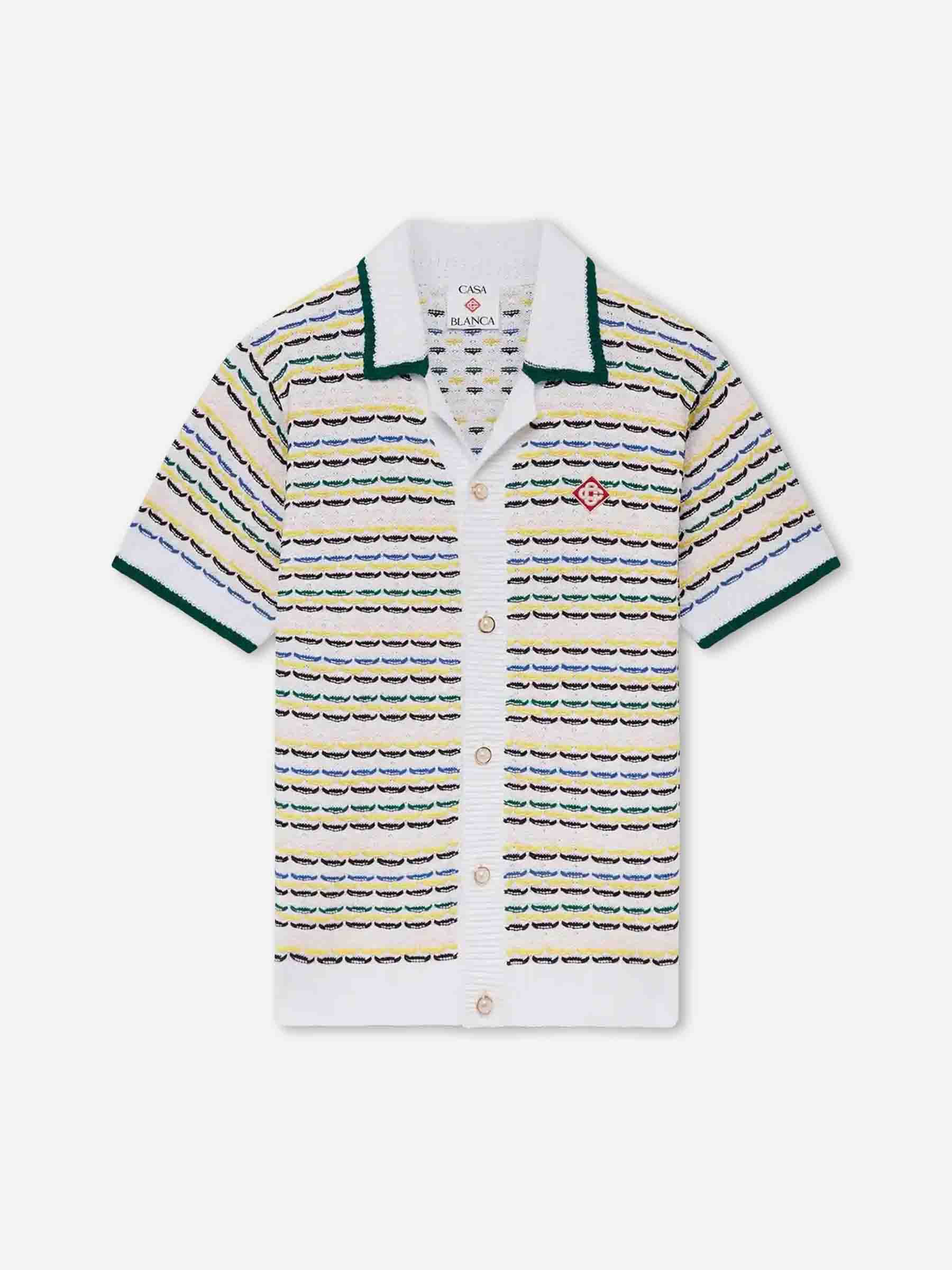 Outlet online Casablanca Hombre Polo Punto Calado color Multicolor sku 552-001679 01 - Foto 1