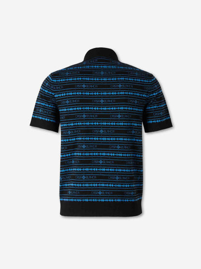 Outlet online Casablanca Hombre Polo Manga Corta color Negro sku 552-001681 01 - Foto 2