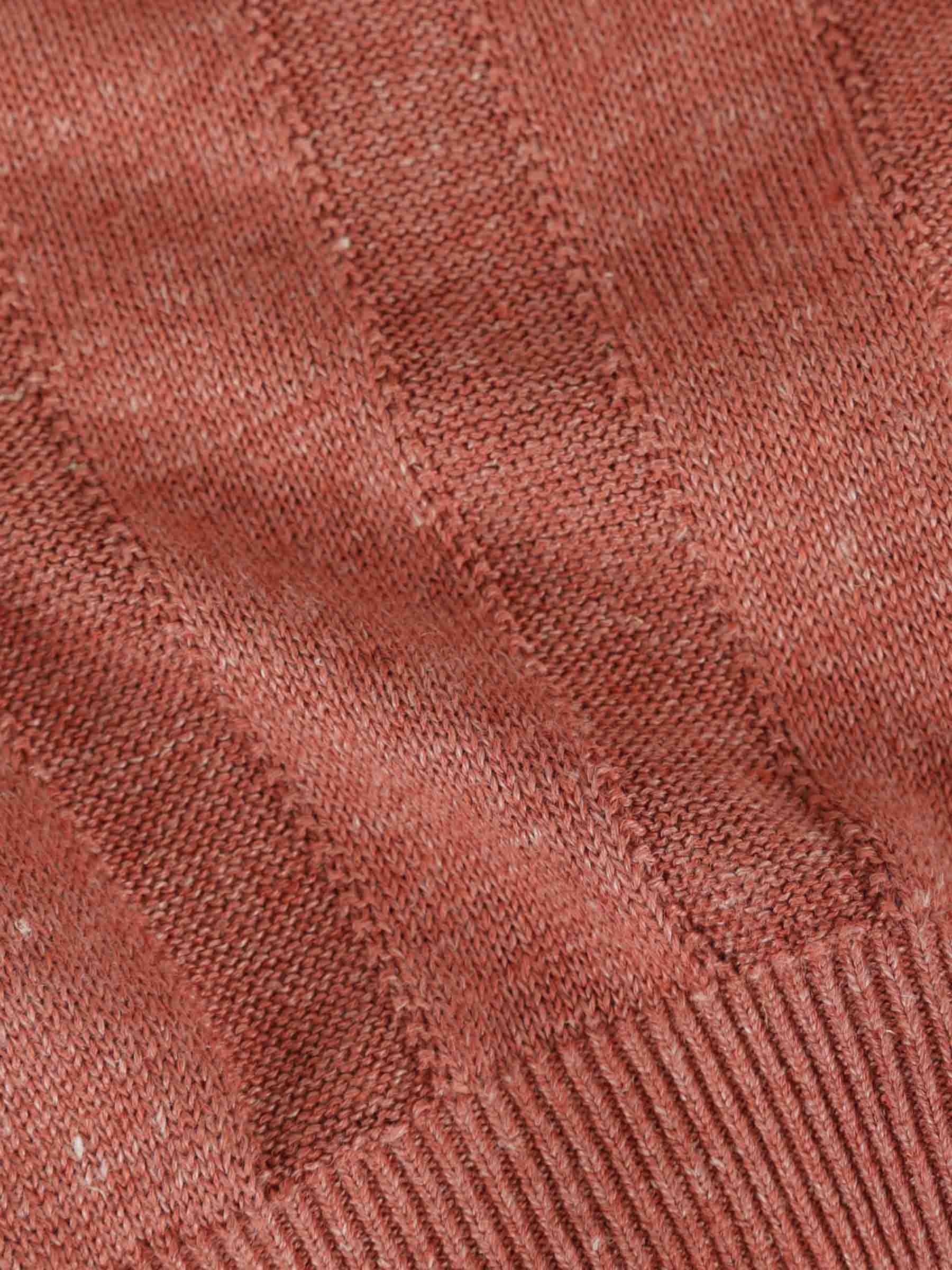 Brunello Cucinelli Hombre Barcelona Polo Punto Lino color Terracota sku 552-001684 01 - Foto 4