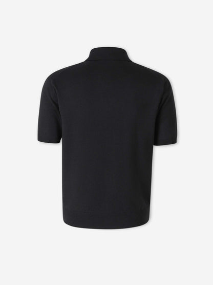 The Row Hombre Barcelona Polo de Punto color Negro sku 552-001689 01 - Foto 2