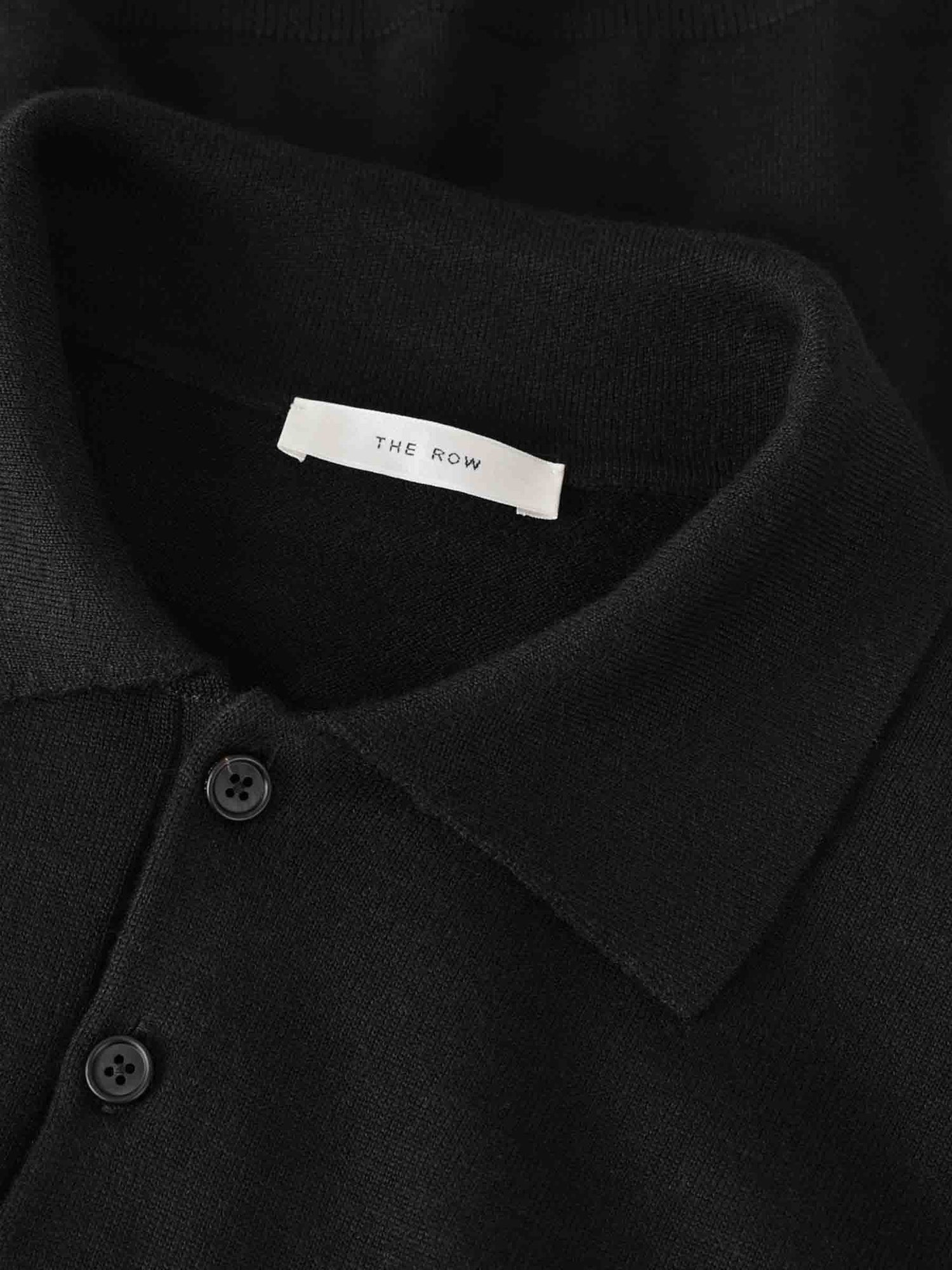 The Row Hombre Barcelona Polo de Punto color Negro sku 552-001689 01 - Foto 3