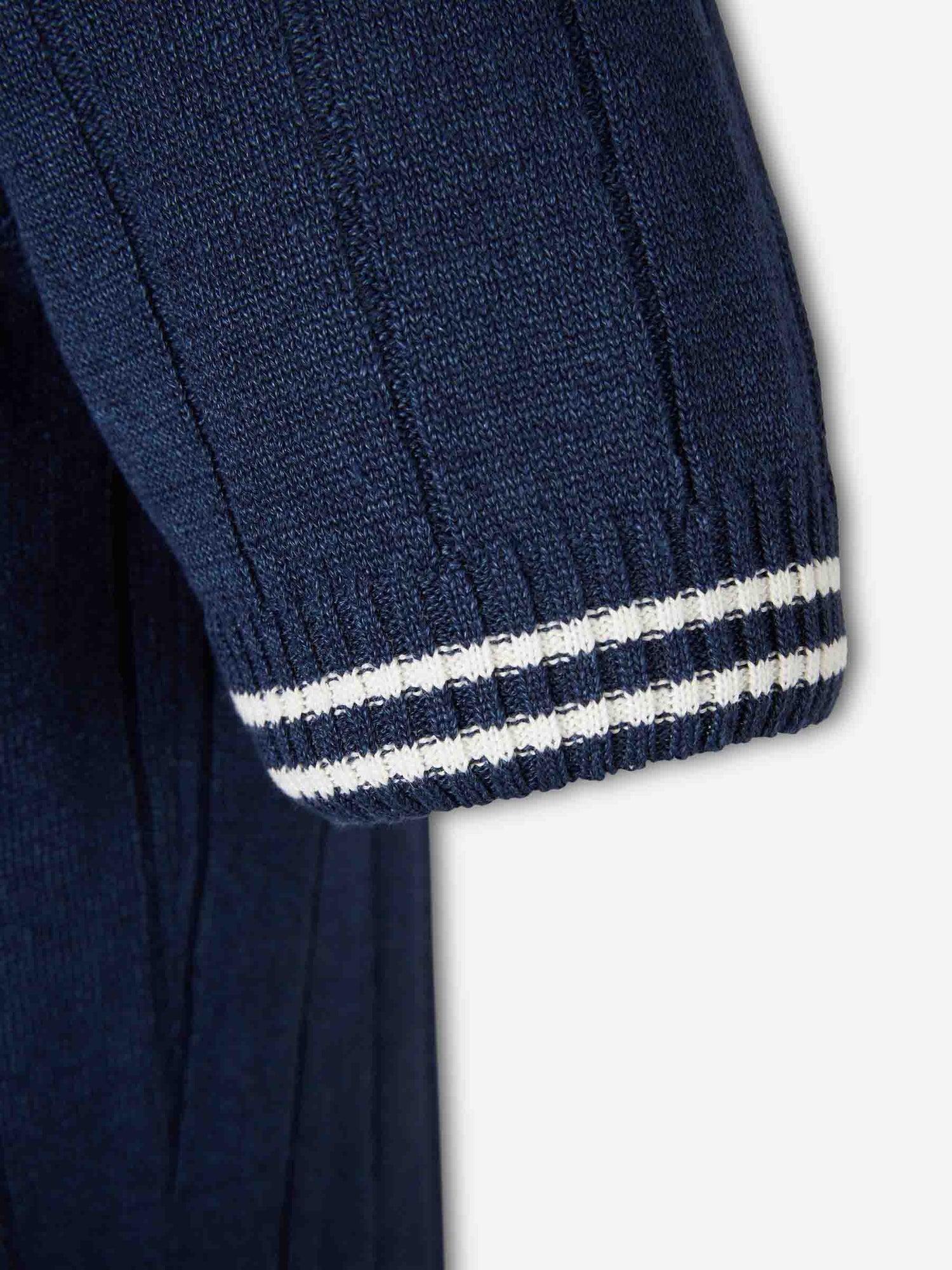 Outlet online Santa Eulalia Hombre Polo Punto Lino color Azul Marino sku 552-001695 01 - Foto 4