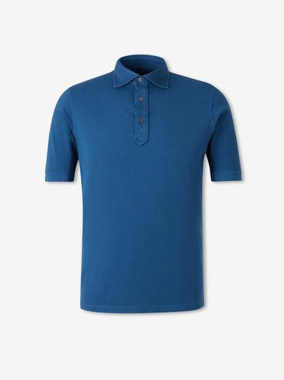 Santa Eulalia Hombre Barcelona Polo piqué algodón color Azul Marino sku 552-001703 07 - Foto 1