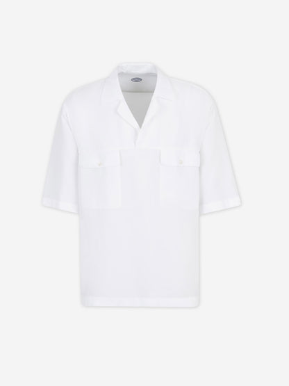 Outlet online Vincenzo di Ruggiero Hombre Camisa Casual Manga Corta color Blanco sku 552-001707 01 - Foto 1