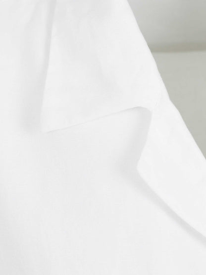 Outlet online Vincenzo di Ruggiero Hombre Camisa Casual Manga Corta color Blanco sku 552-001707 01 - Foto 3