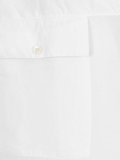 Outlet online Vincenzo di Ruggiero Hombre Camisa Casual Manga Corta color Blanco sku 552-001707 01 - Foto 4