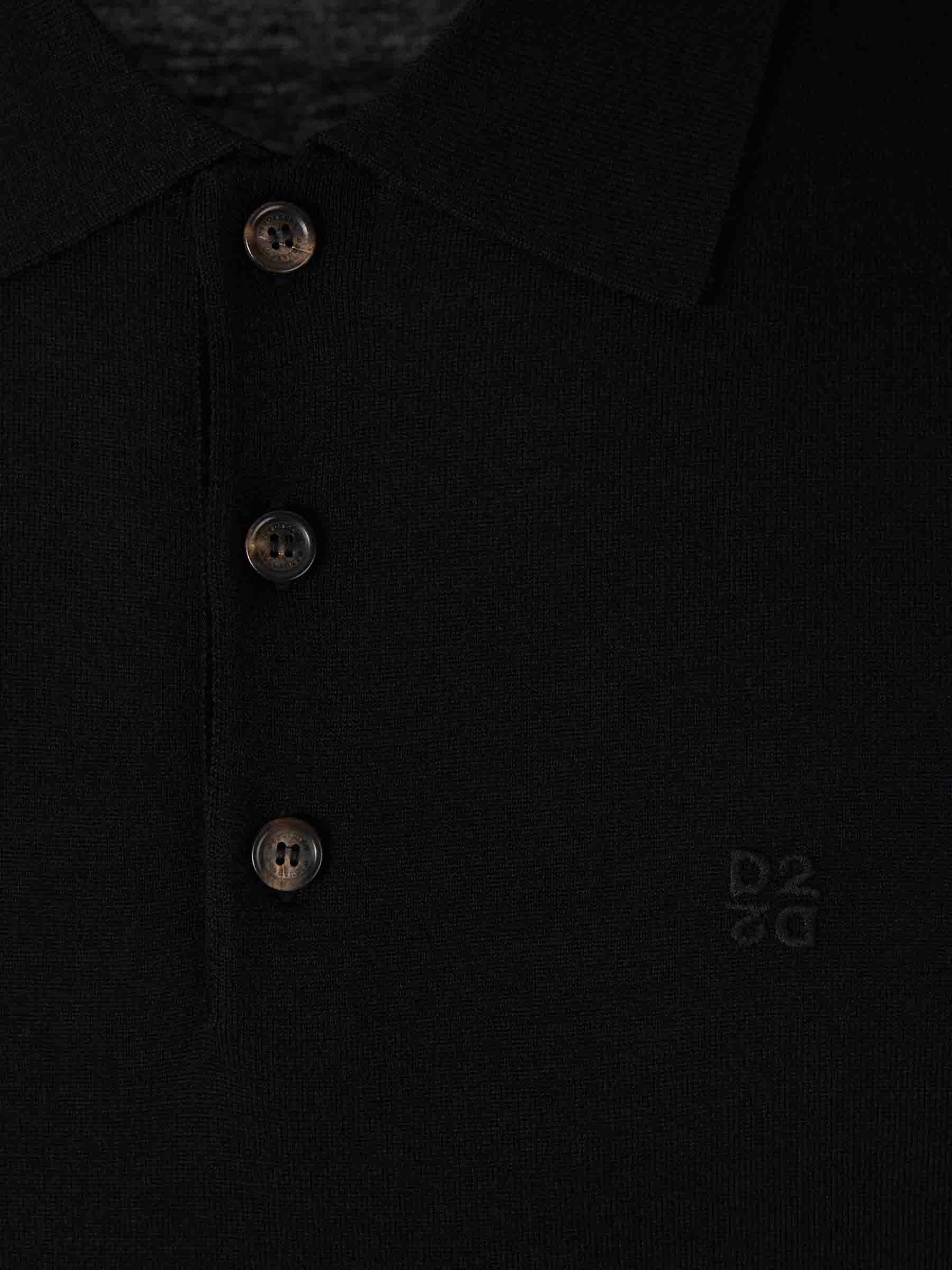 Dsquared2 Hombre Barcelona Polo Punto Fino color Negro sku 552-001725 01 - Foto 3