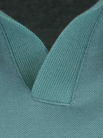 Santa Eulalia Hombre Barcelona Polo algodón color Verde Turquesa sku 552-001729 01 - Foto 3