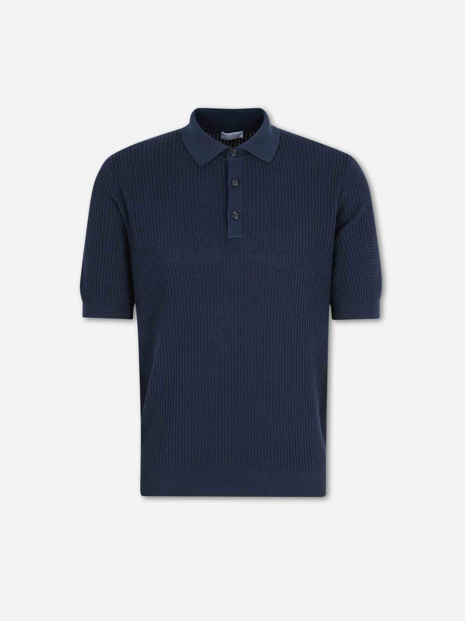 Santa Eulalia Hombre Barcelona Polo Punto Canalé color Azul Marino sku 552-001730 02 - Foto 1