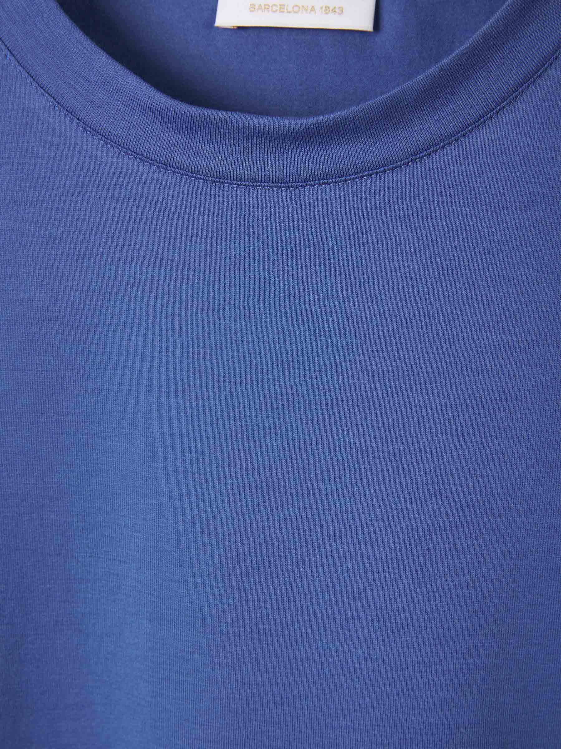 Outlet online Santa Eulalia Hombre Camiseta Lisa Algodón color Crema sku 553-002536 01 - Foto 15