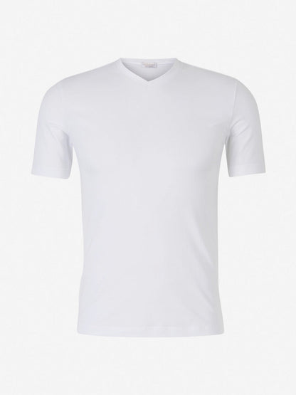 Outlet online Santa Eulalia Hombre Camiseta Lisa Algodón color Blanco sku 553-002537 03 - Foto 1
