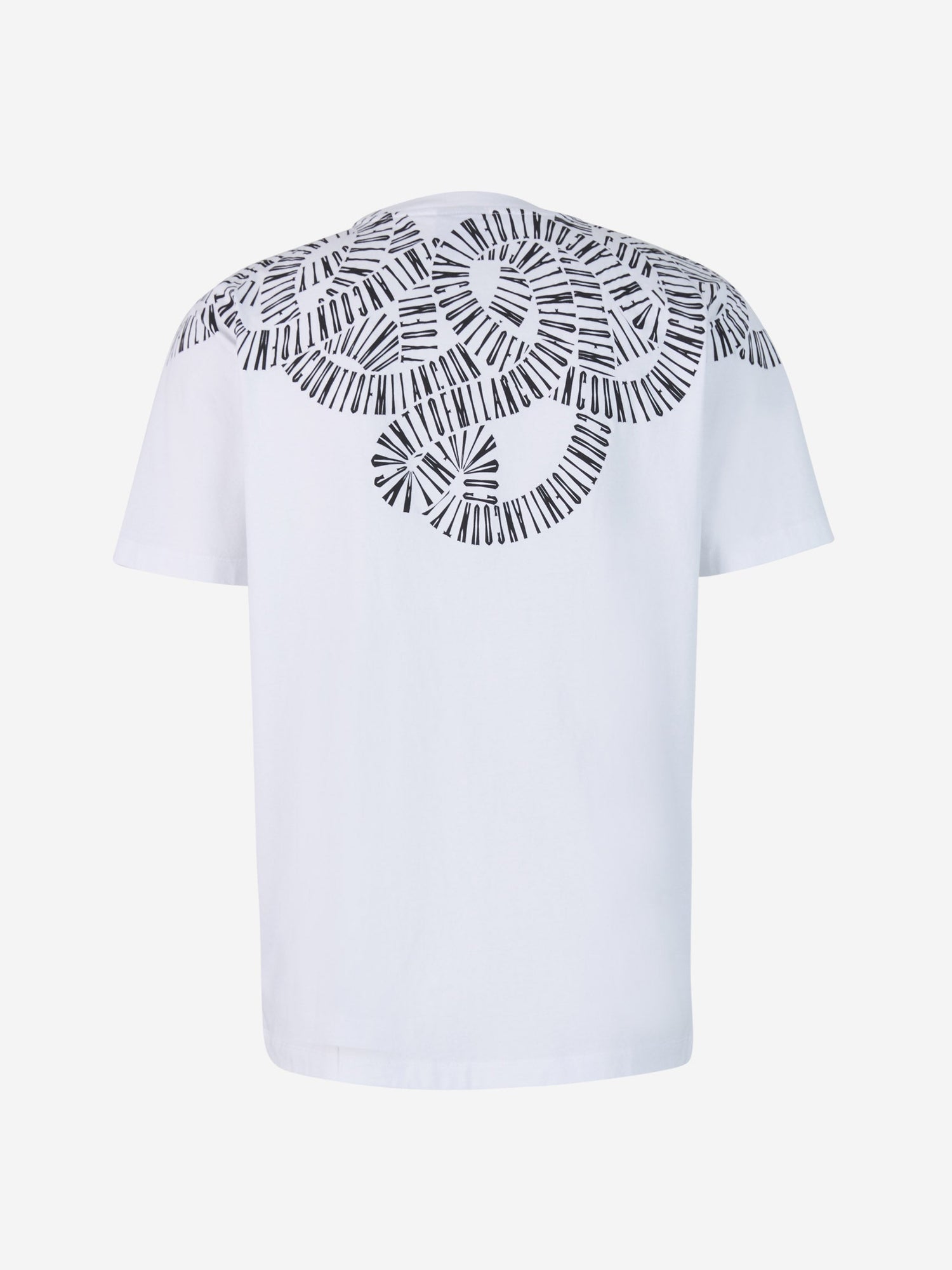 Outlet online Marcelo Burlon Hombre Camiseta Efecto Domino color Blanco sku 553-002838 01 - Foto 1
