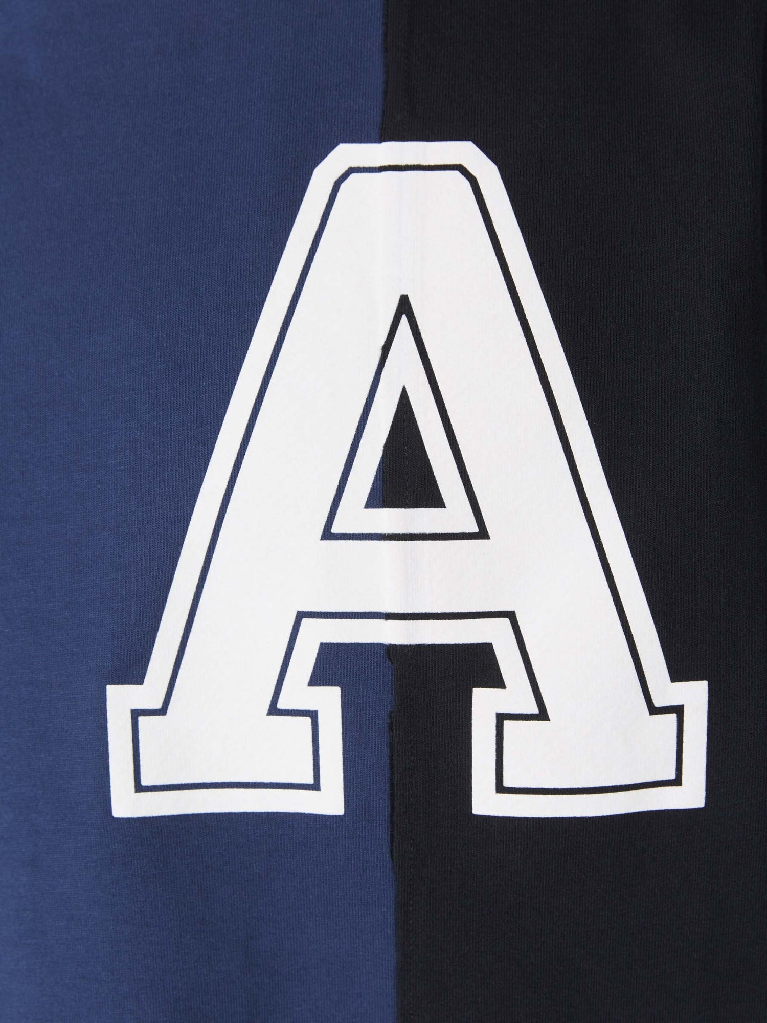 Outlet online Ambush Hombre Camiseta Varsity Paneles color Negro sku 553-002844 01 - Foto 2