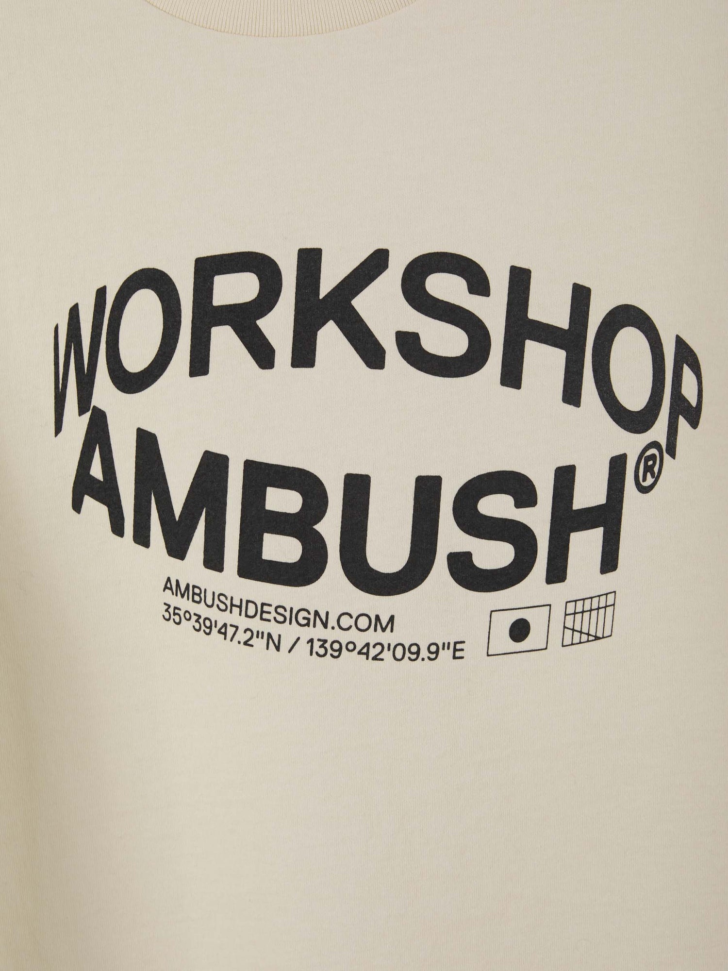Outlet online Ambush Hombre Camiseta Gráfico Estampado color Marfil sku 553-002845 01 - Foto 3