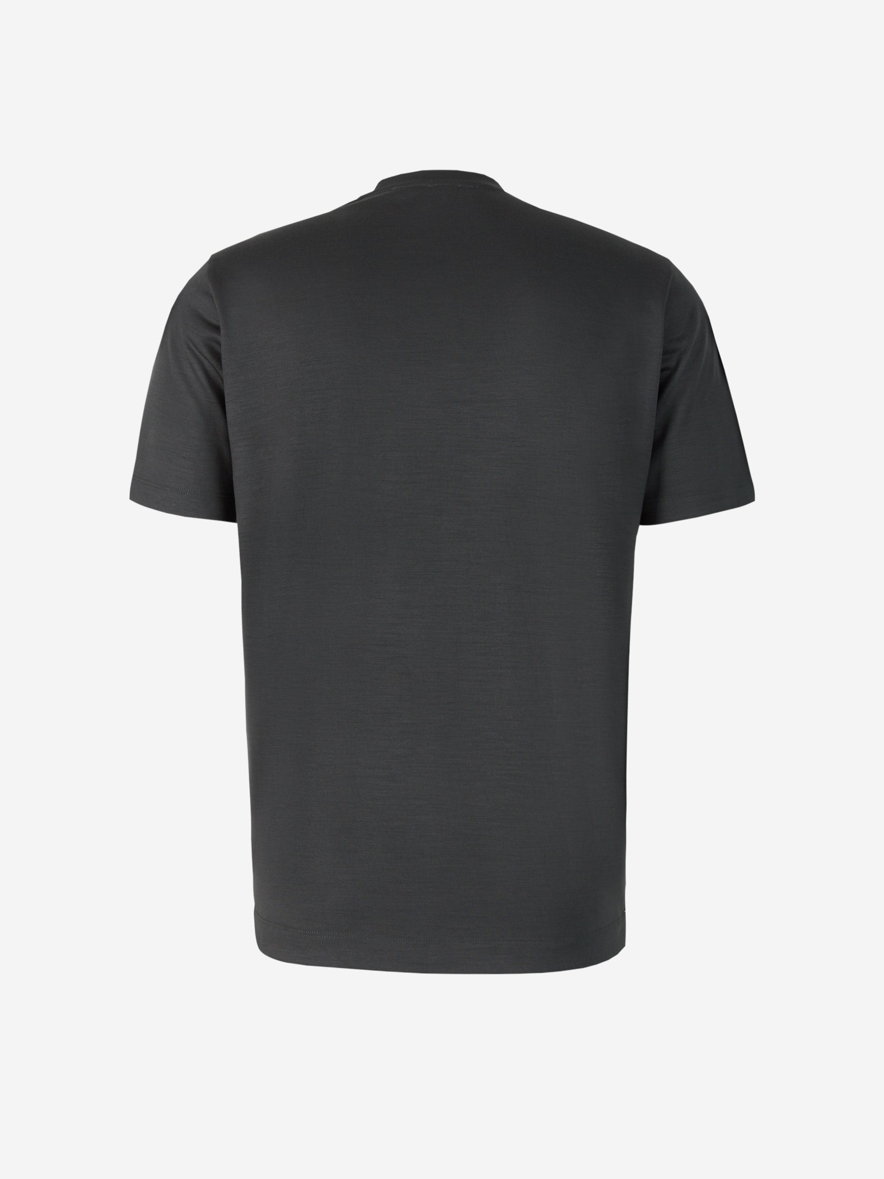 Outlet online Santa Eulalia Hombre Camiseta Lisa Lana color Gris Piedra sku 553-002887 02 - Foto 2