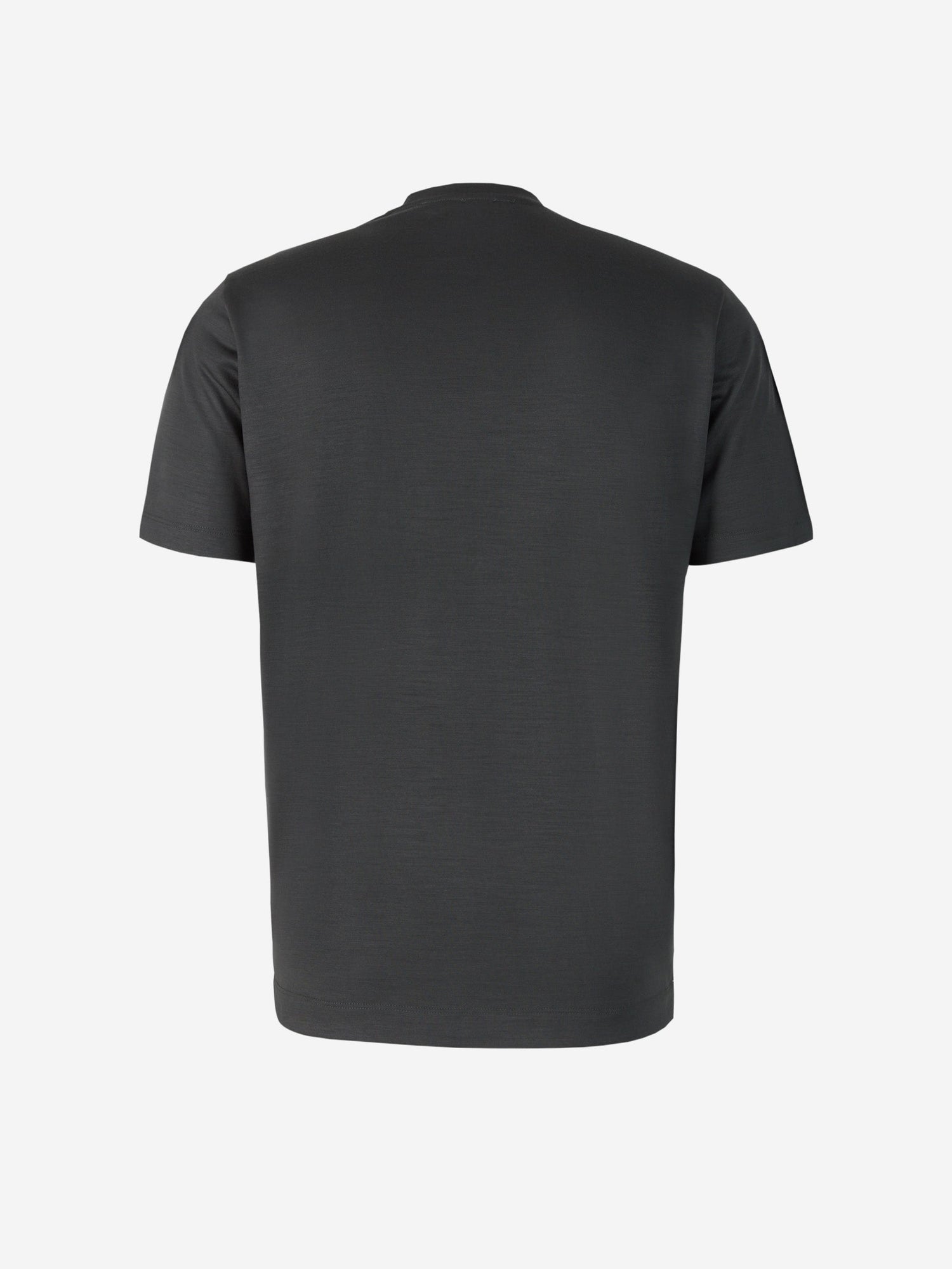 Outlet online Santa Eulalia Hombre Camiseta Lisa Lana color Negro sku 553-002887 03 - Foto 2