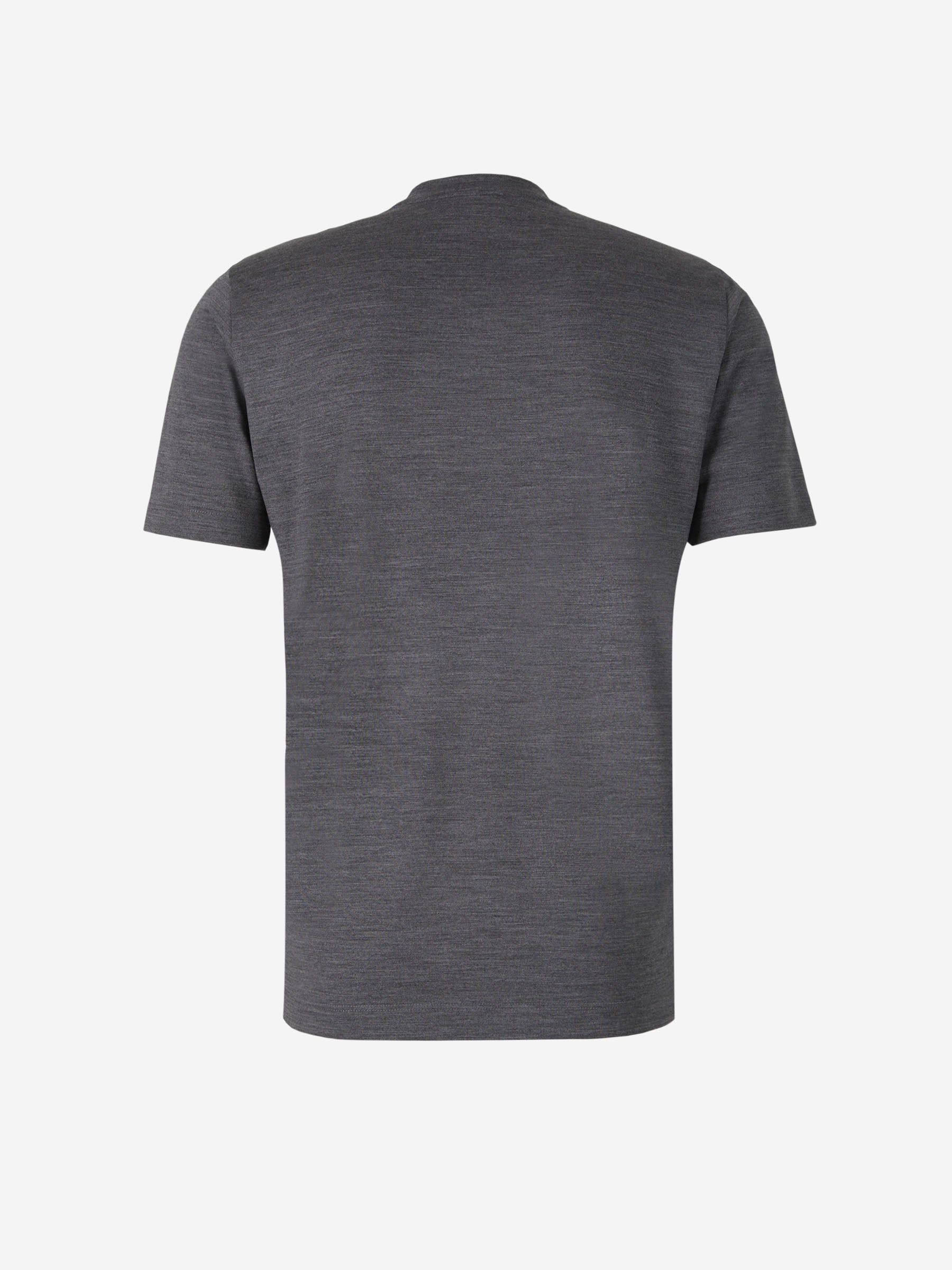 Outlet online Santa Eulalia Hombre Camiseta Lisa Lana color Negro sku 553-002887 03 - Foto 5