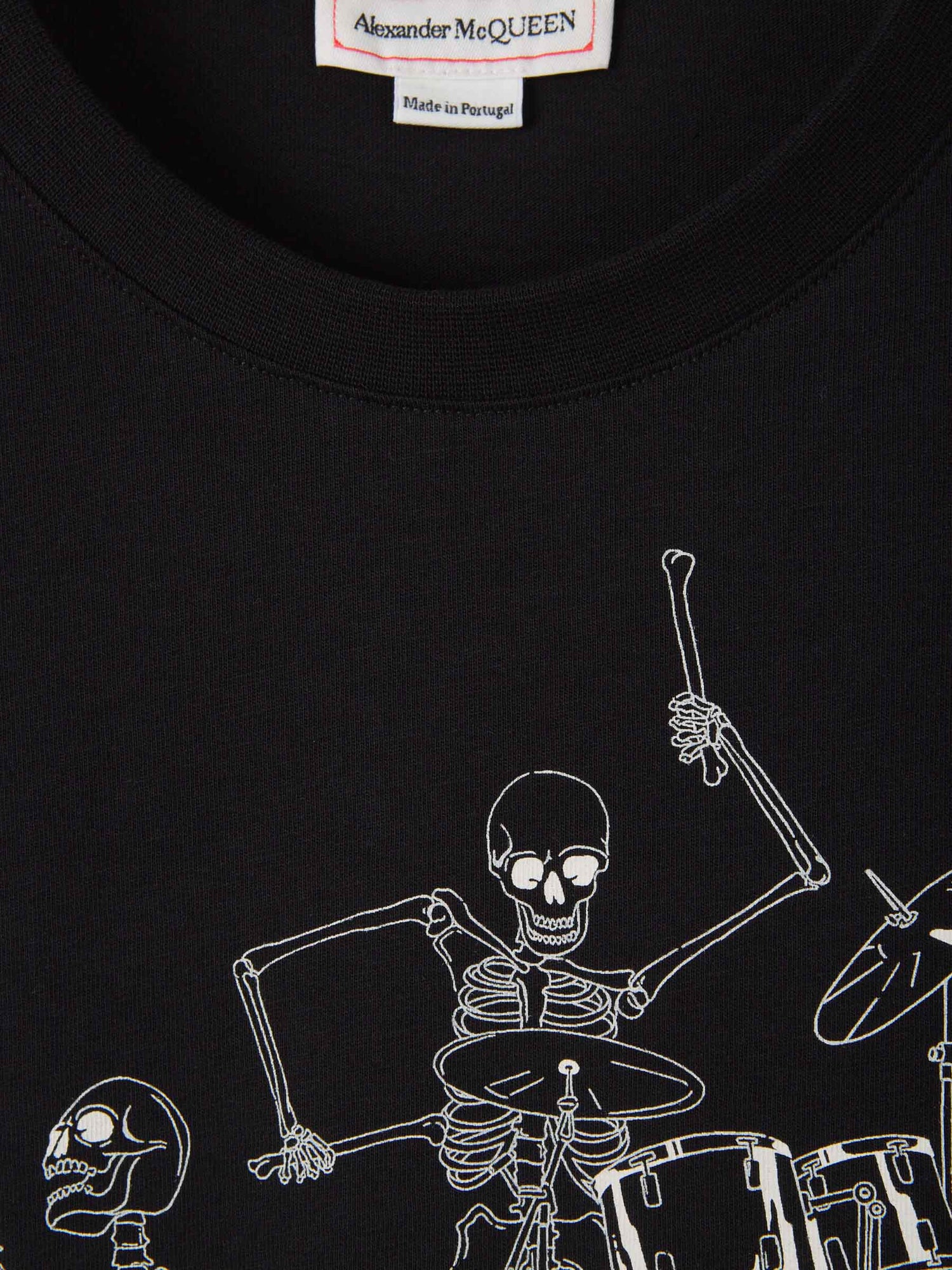 Outlet online McQueen Hombre Camiseta Estampado Calaveras color Negro sku 553-002967 01 - Foto 6