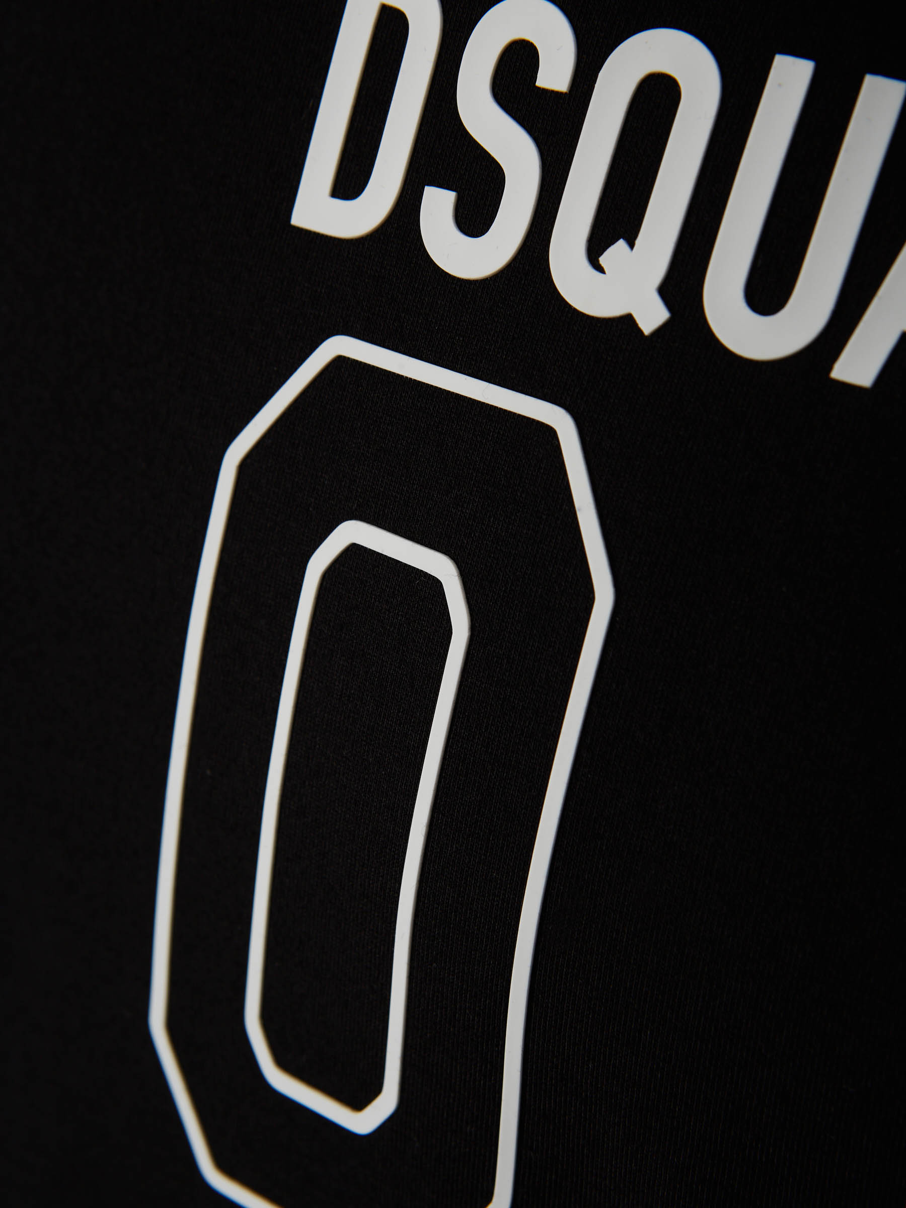 Outlet online Dsquared2 Hombre Camiseta Logo Contraste color Negro sku 553-002985 01 - Foto 4