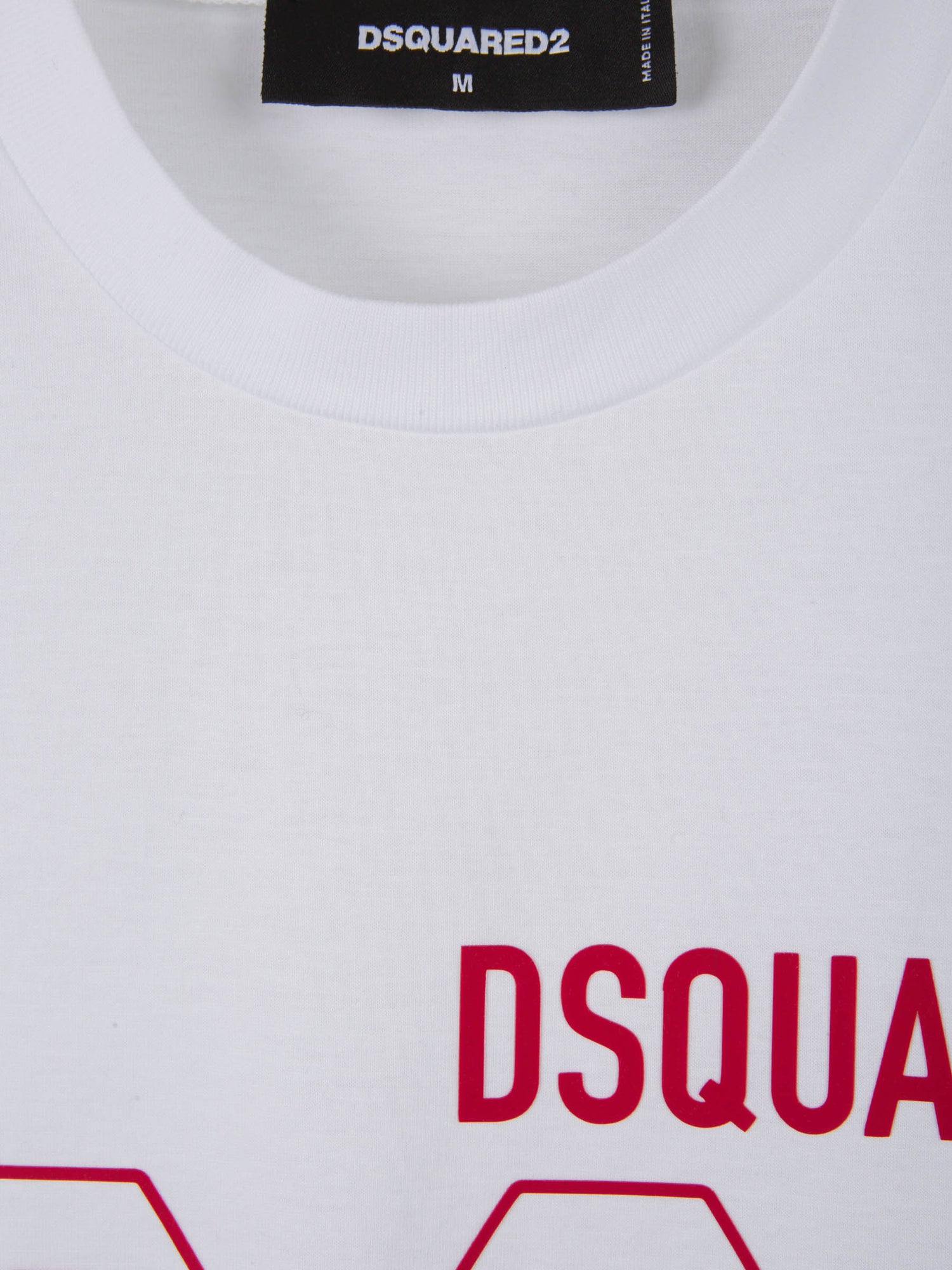 Outlet online Dsquared2 Hombre Camiseta Logo Contraste color Negro sku 553-002985 01 - Foto 7